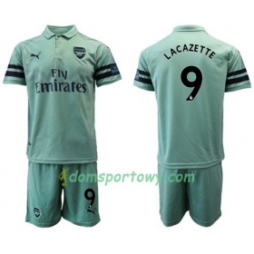 Koszulka Arsenal Lacazette 9 Dziecięcy Trzeci Koszulki Piłkarskie 2018-2019 Krótki Rękaw